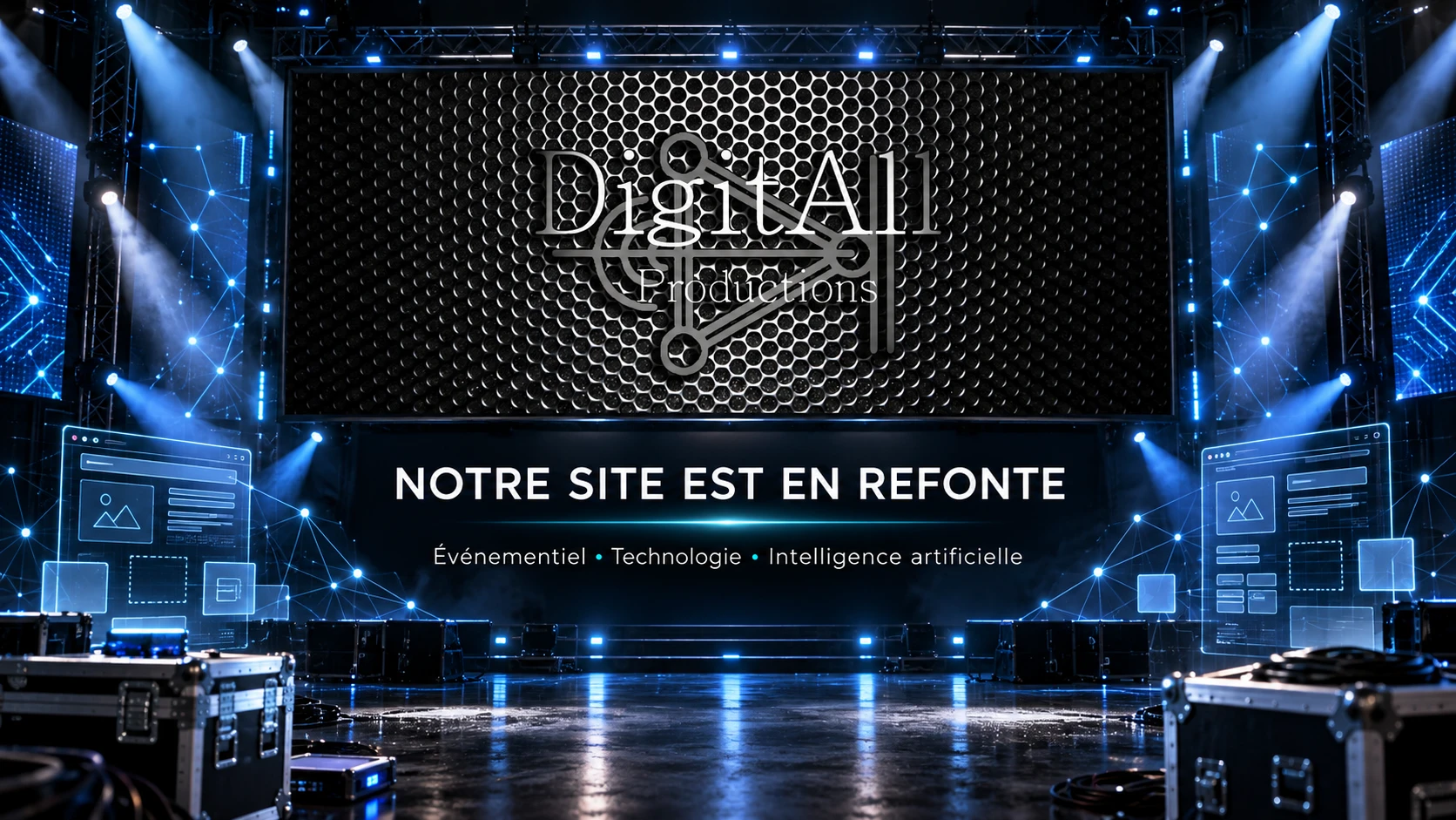 DigitAll Productions — Site en cours de refonte